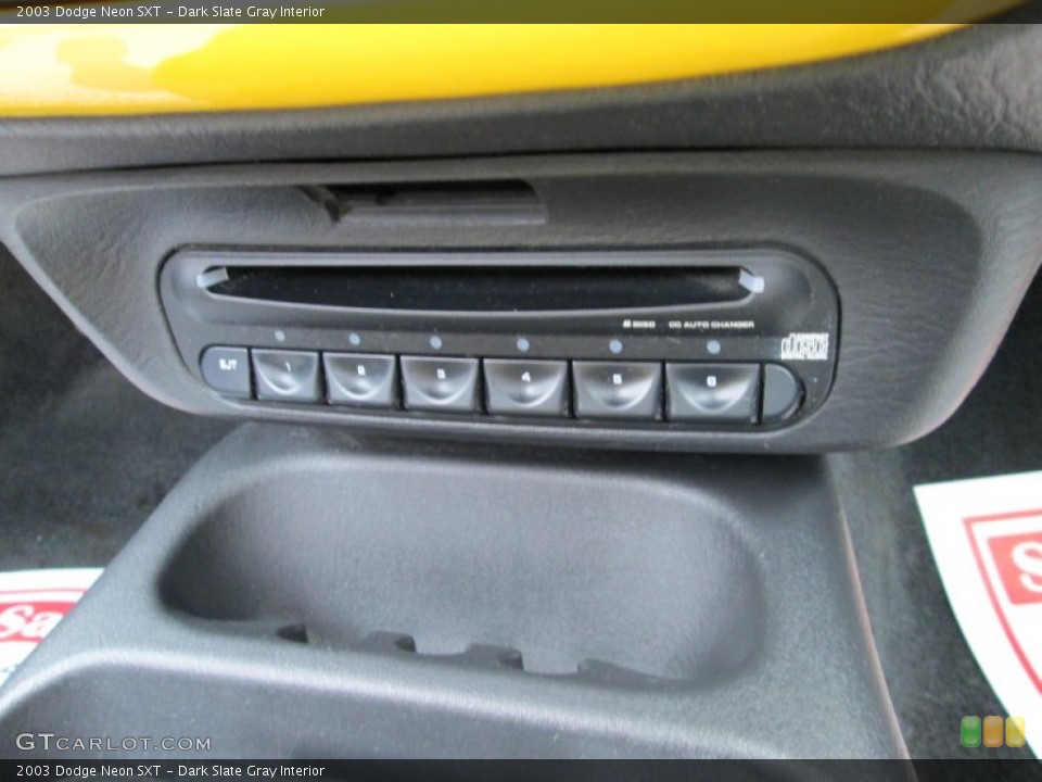 Dark Slate Gray Interior Controls for the 2003 Dodge Neon SXT #80653884