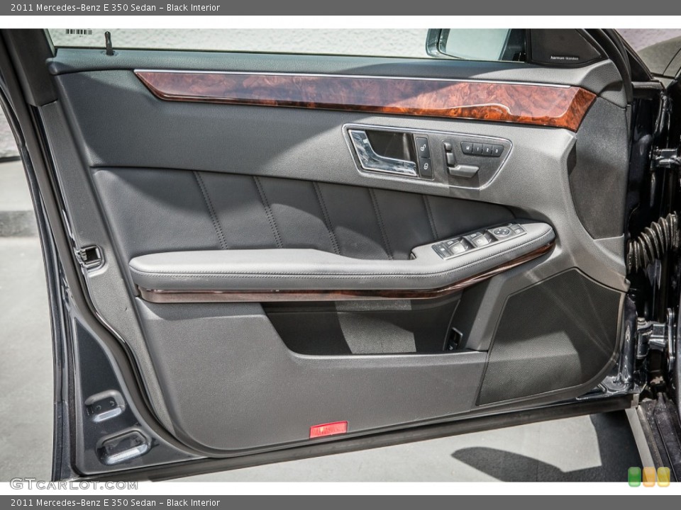 Black Interior Door Panel for the 2011 Mercedes-Benz E 350 Sedan #80654211