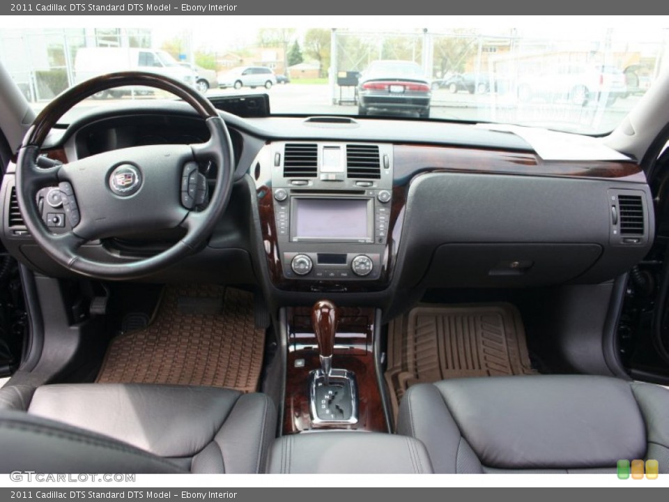 Ebony Interior Dashboard for the 2011 Cadillac DTS  #80658894