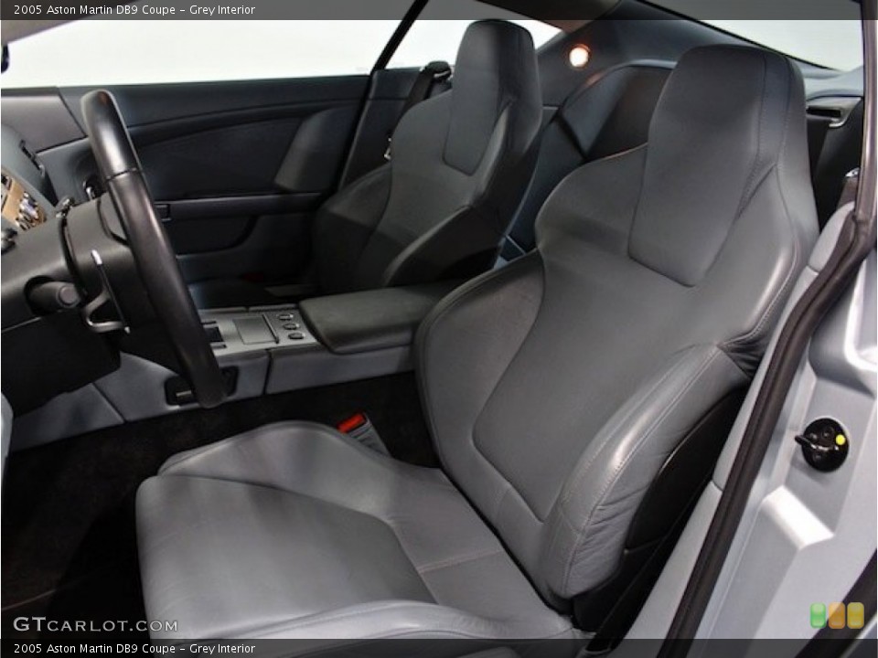 Grey Interior Front Seat for the 2005 Aston Martin DB9 Coupe #80659014