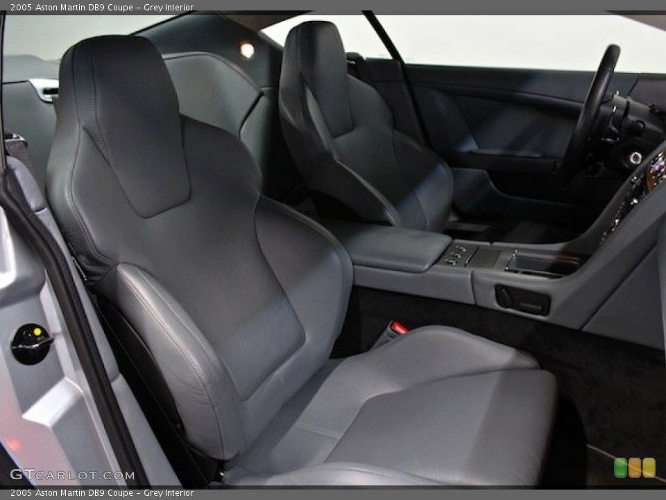 Grey Interior Front Seat for the 2005 Aston Martin DB9 Coupe #80659029