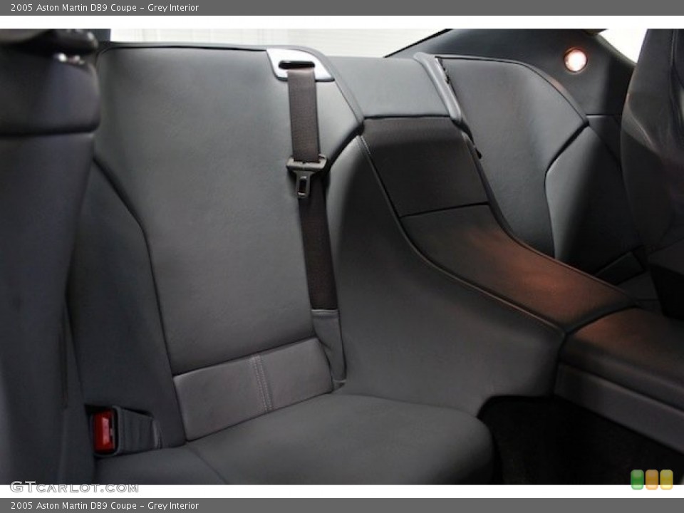 Grey Interior Rear Seat for the 2005 Aston Martin DB9 Coupe #80659104