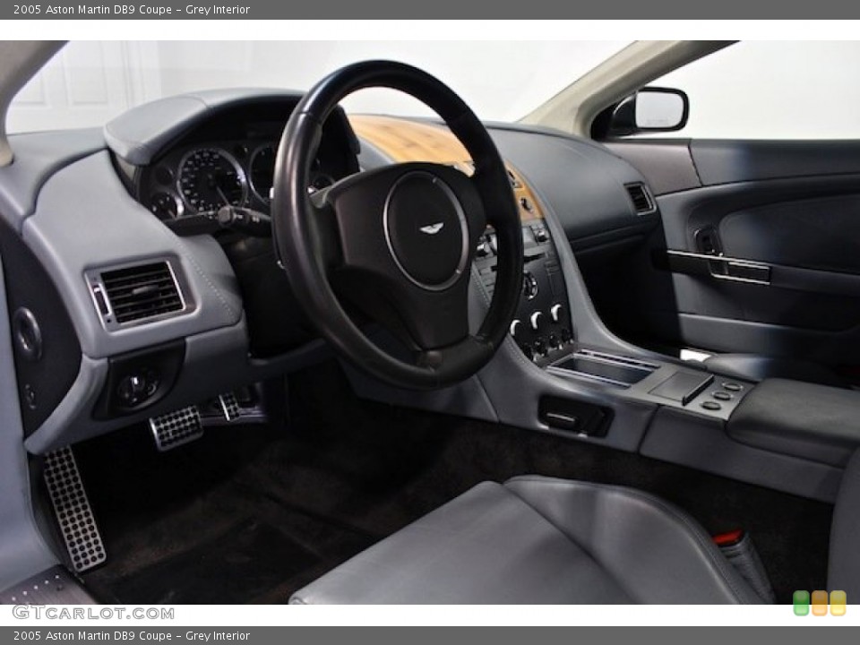 Grey Interior Dashboard for the 2005 Aston Martin DB9 Coupe #80659149