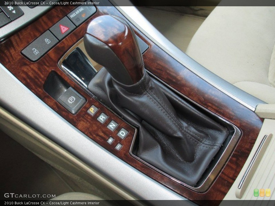 Cocoa/Light Cashmere Interior Transmission for the 2010 Buick LaCrosse CX #80659249