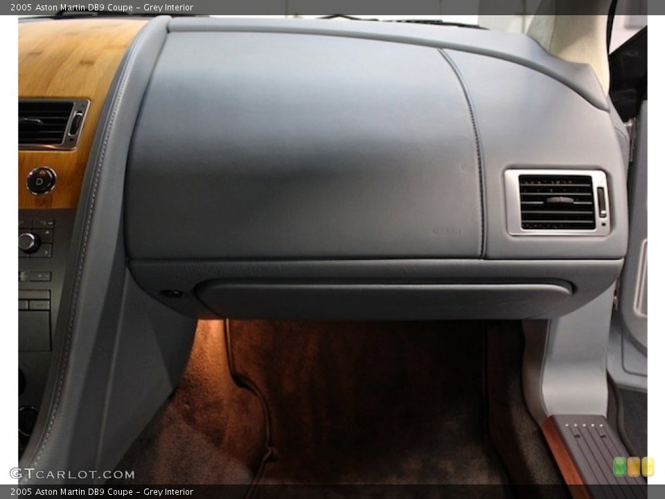 Grey Interior Dashboard for the 2005 Aston Martin DB9 Coupe #80659266