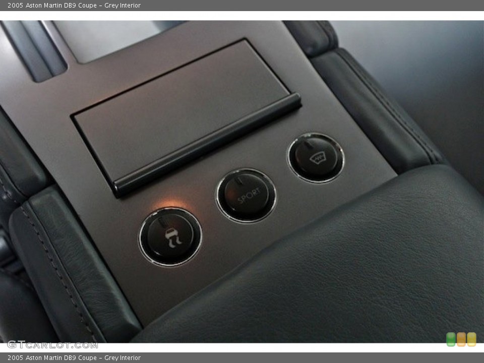 Grey Interior Controls for the 2005 Aston Martin DB9 Coupe #80659353