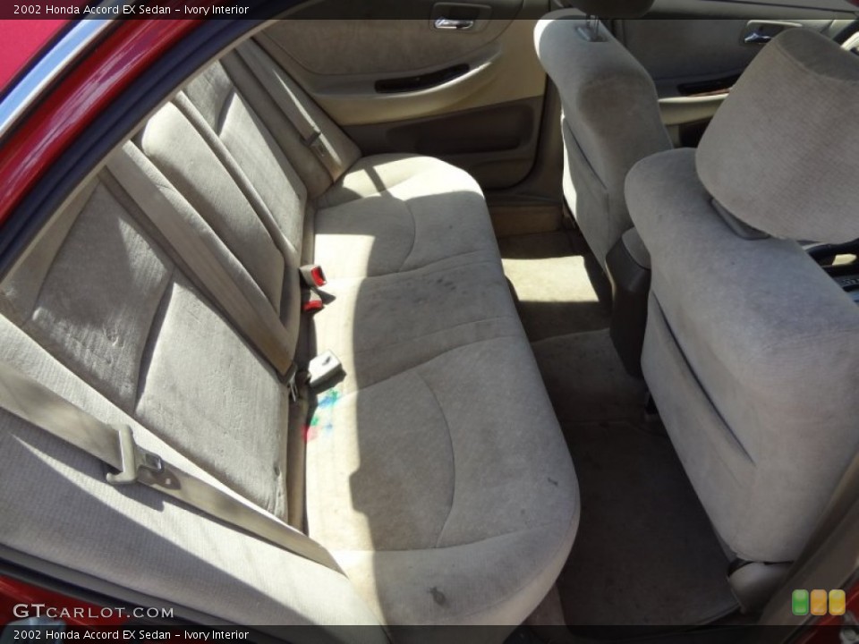 Ivory Interior Rear Seat for the 2002 Honda Accord EX Sedan #80662066