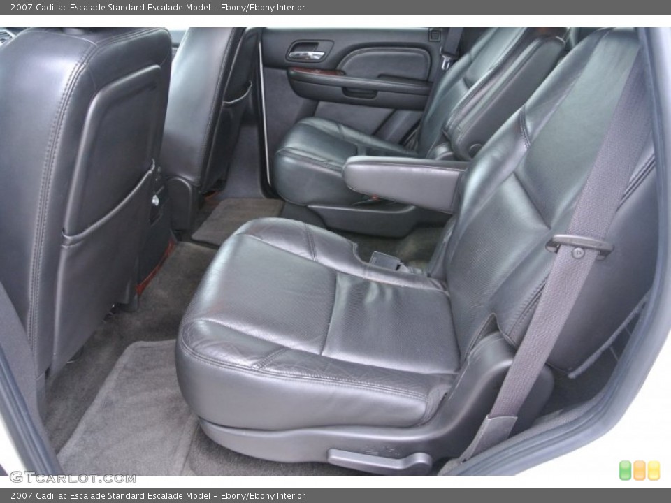 Ebony/Ebony Interior Rear Seat for the 2007 Cadillac Escalade  #80663028