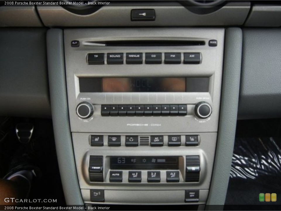 Black Interior Controls for the 2008 Porsche Boxster  #80663904