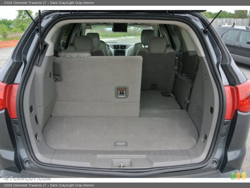 Dark Gray/Light Gray Interior Trunk for the 2009 Chevrolet Traverse LT #80663937