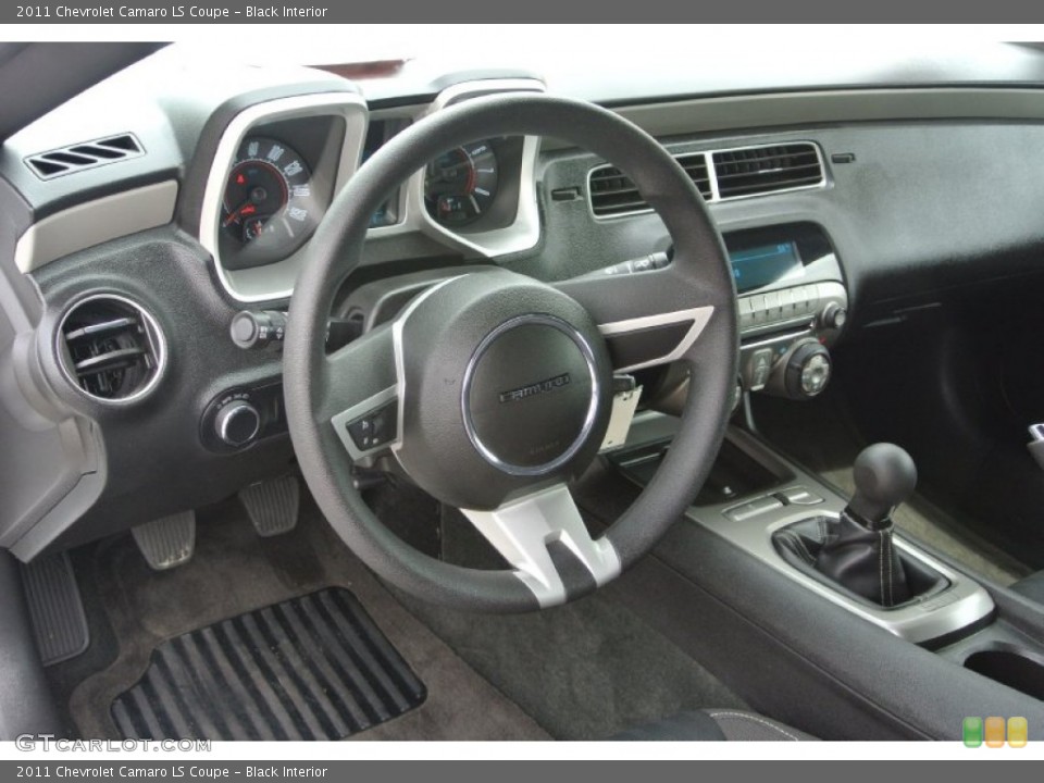 Black Interior Dashboard for the 2011 Chevrolet Camaro LS Coupe #80664470