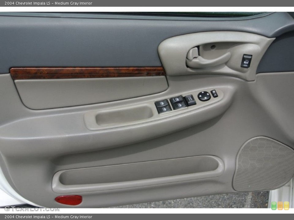 Medium Gray Interior Door Panel for the 2004 Chevrolet Impala LS #80665134