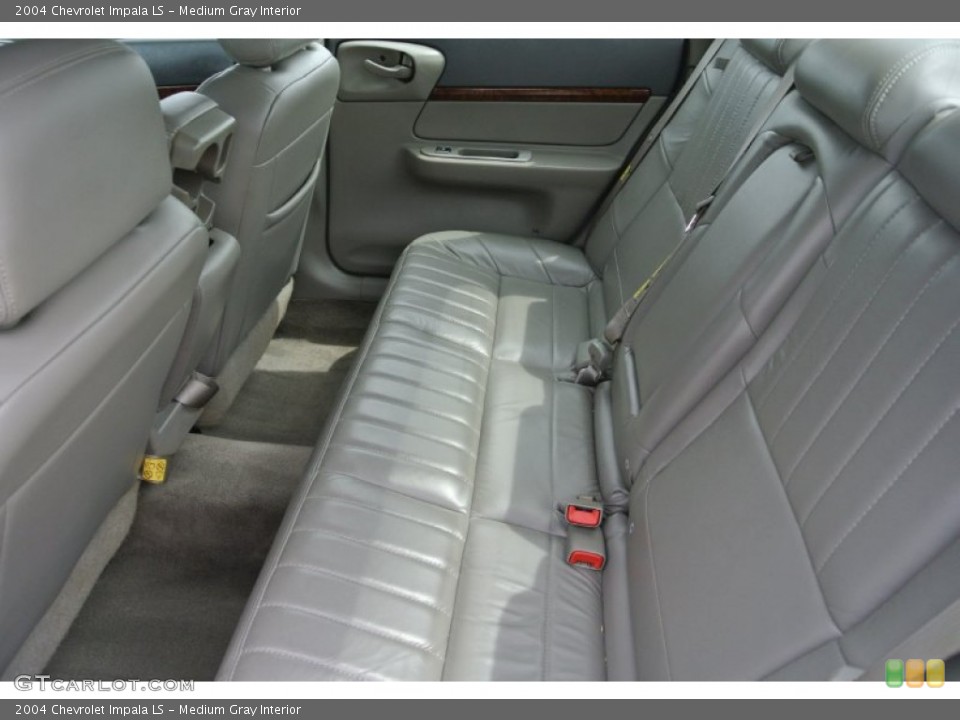 Medium Gray Interior Rear Seat for the 2004 Chevrolet Impala LS #80665258