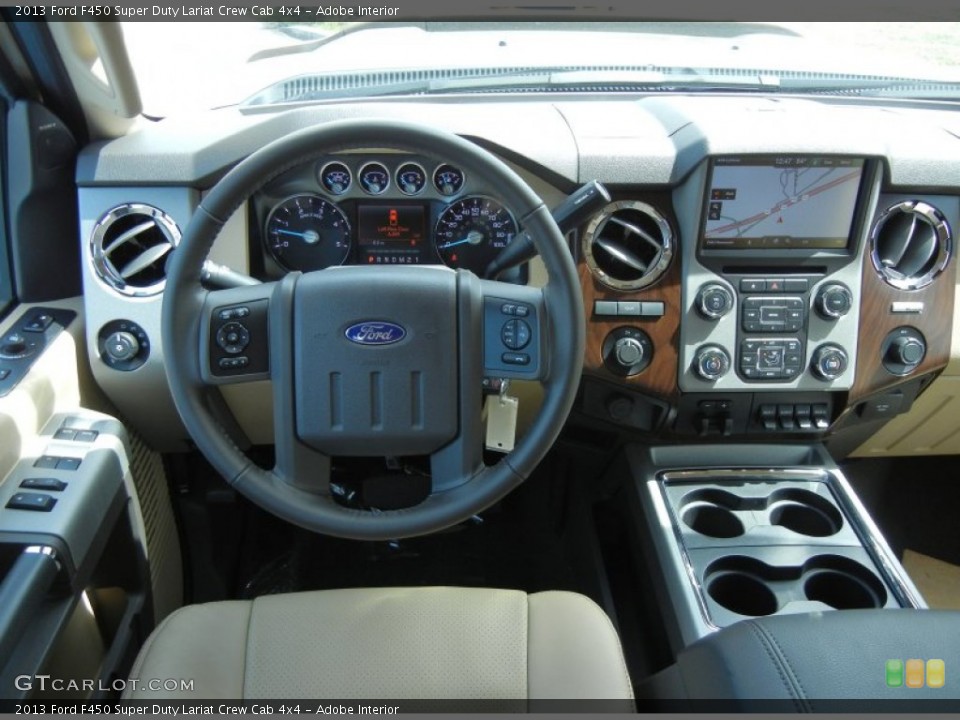 Adobe Interior Dashboard for the 2013 Ford F450 Super Duty Lariat Crew Cab 4x4 #80667645