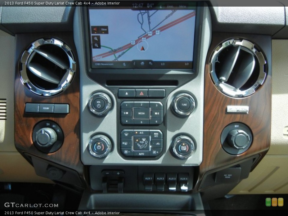 Adobe Interior Controls for the 2013 Ford F450 Super Duty Lariat Crew Cab 4x4 #80667693