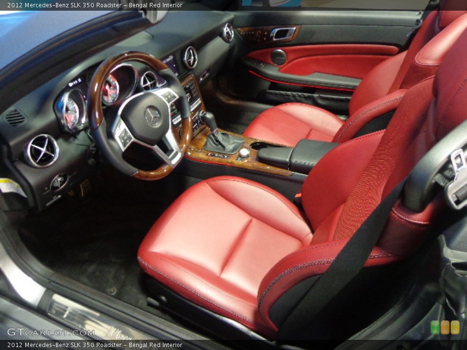 Bengal Red Interior Photo for the 2012 Mercedes-Benz SLK 350 Roadster #80669571