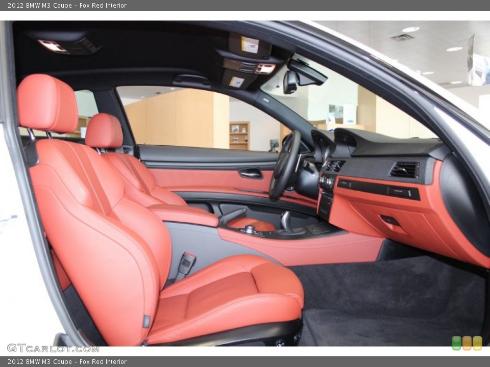 Fox Red Interior Photo for the 2012 BMW M3 Coupe #80670980