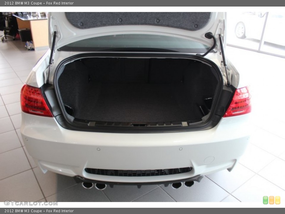 Fox Red Interior Trunk for the 2012 BMW M3 Coupe #80670992