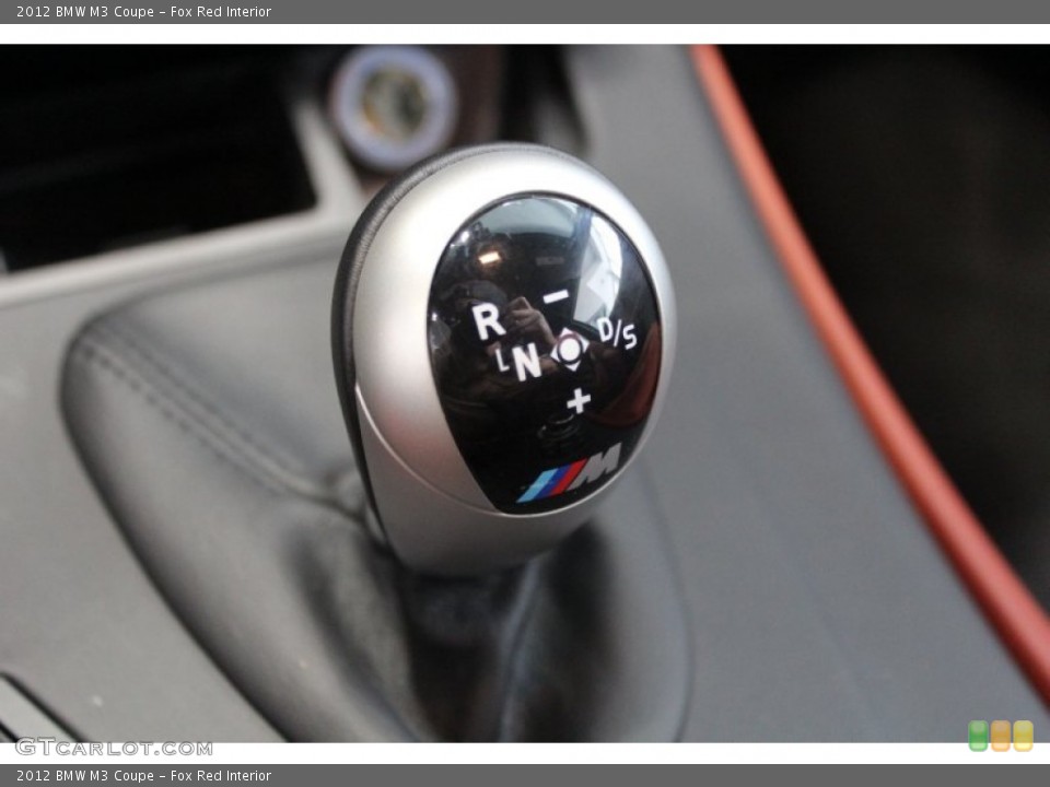 Fox Red Interior Transmission for the 2012 BMW M3 Coupe #80671044