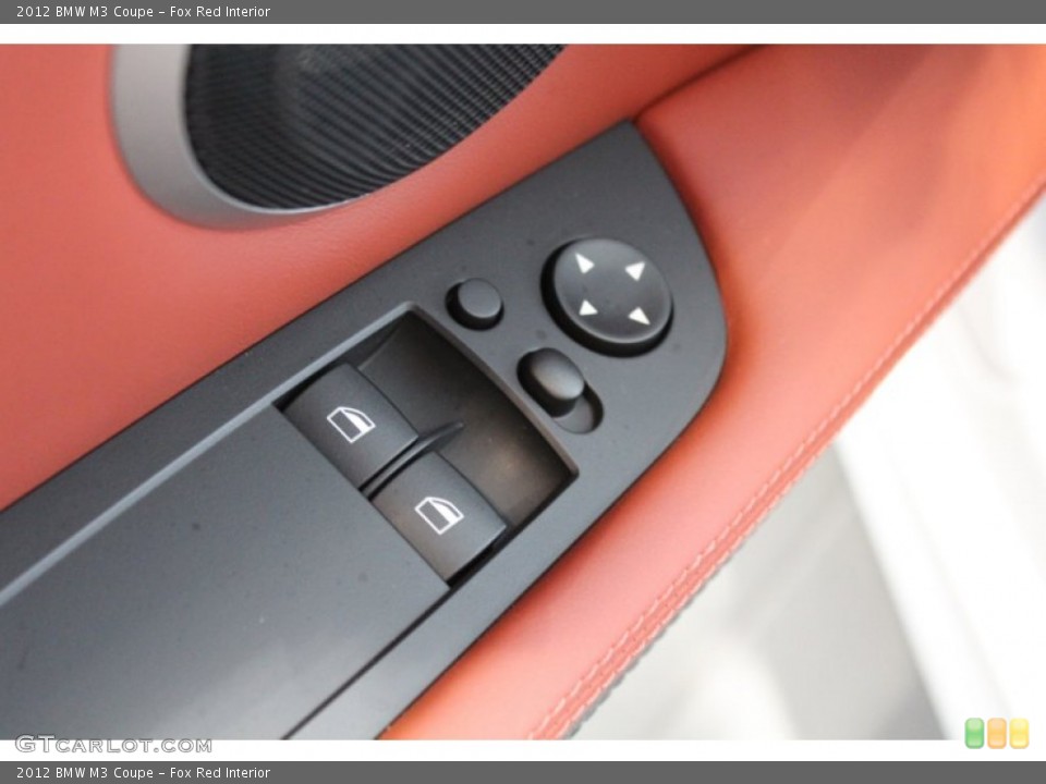 Fox Red Interior Controls for the 2012 BMW M3 Coupe #80671047