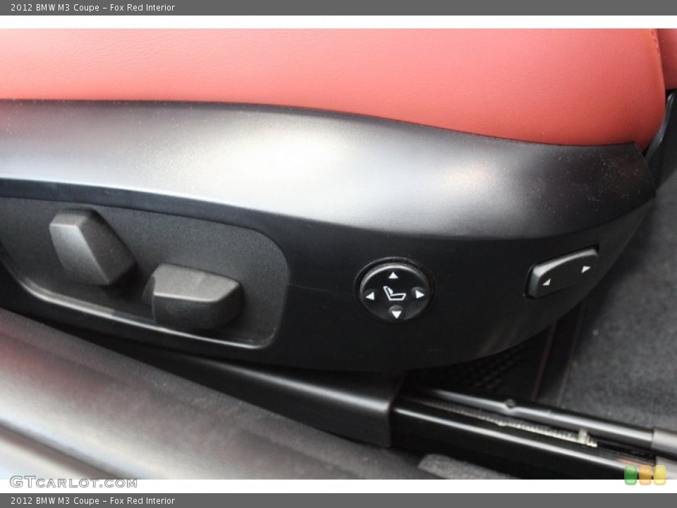 Fox Red Interior Controls for the 2012 BMW M3 Coupe #80671068