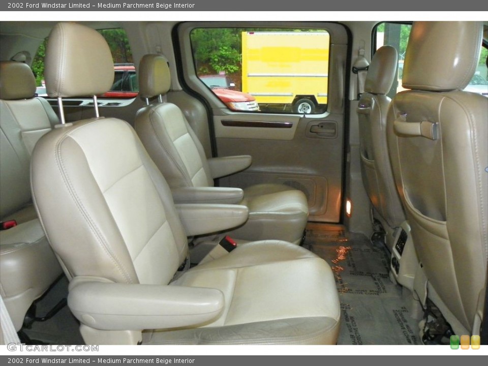 Medium Parchment Beige Interior Rear Seat for the 2002 Ford Windstar Limited #80673508