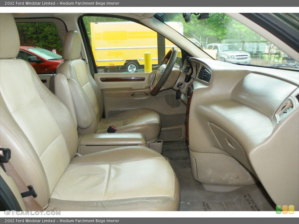 Medium Parchment Beige Interior Front Seat for the 2002 Ford Windstar Limited #80673528