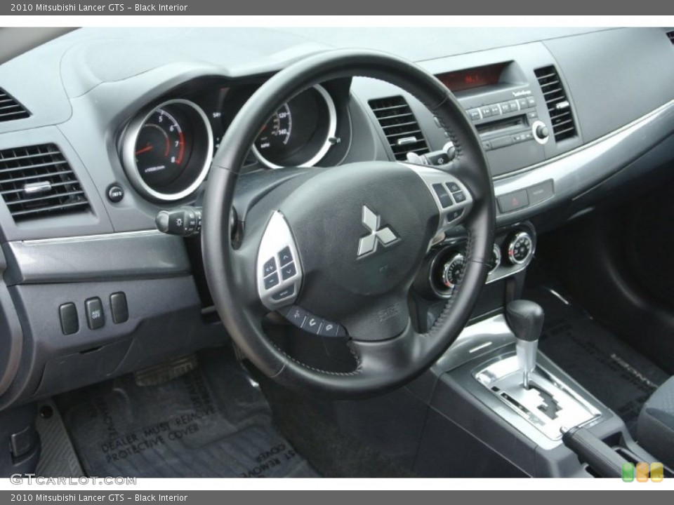 Black Interior Dashboard for the 2010 Mitsubishi Lancer GTS #80673857