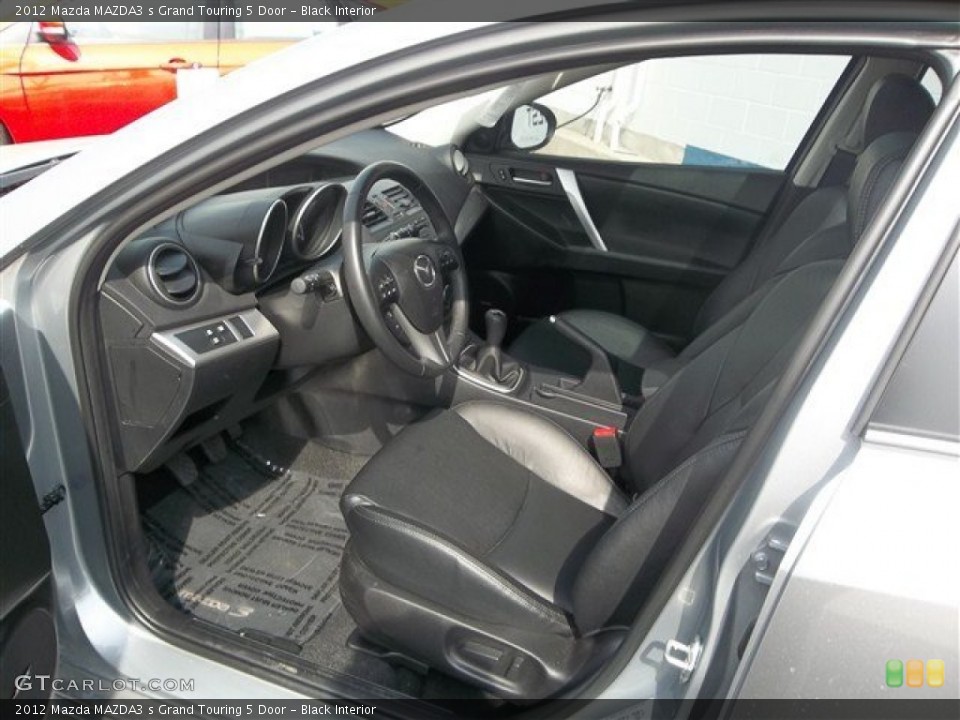 Black Interior Photo for the 2012 Mazda MAZDA3 s Grand Touring 5 Door #80675471