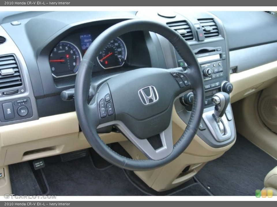 Ivory Interior Dashboard for the 2010 Honda CR-V EX-L #80675914