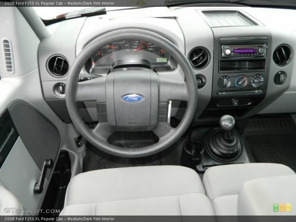 Medium/Dark Flint Interior Dashboard for the 2008 Ford F150 XL Regular Cab #80676322