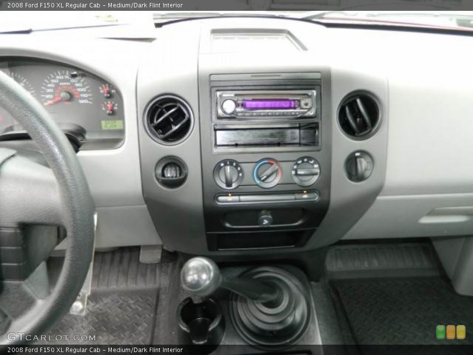 Medium/Dark Flint Interior Controls for the 2008 Ford F150 XL Regular Cab #80676330
