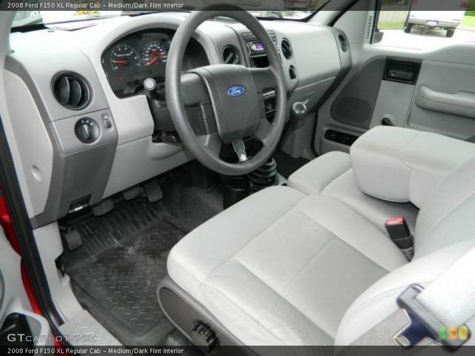 Medium/Dark Flint Interior Prime Interior for the 2008 Ford F150 XL Regular Cab #80676342