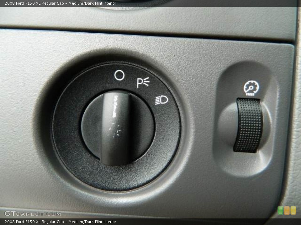 Medium/Dark Flint Interior Controls for the 2008 Ford F150 XL Regular Cab #80676405