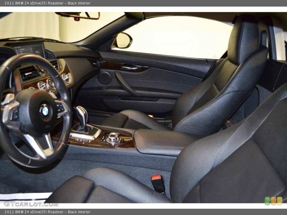 Black Interior Photo for the 2011 BMW Z4 sDrive35i Roadster #80676579