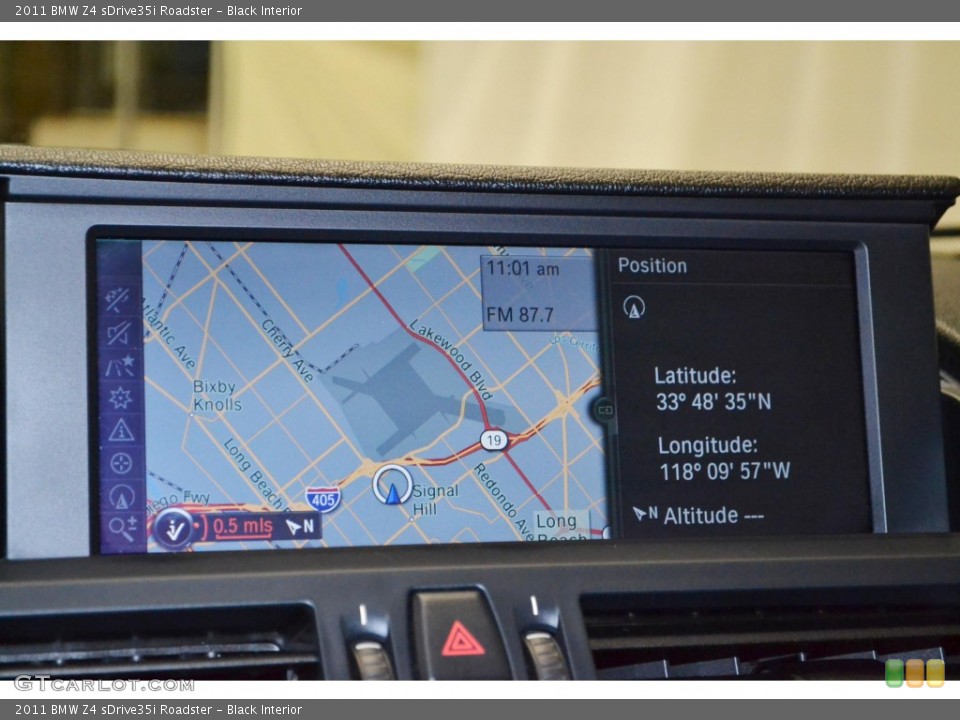 Black Interior Navigation for the 2011 BMW Z4 sDrive35i Roadster #80676687