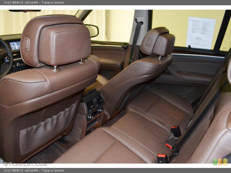 Tobacco Interior Rear Seat for the 2010 BMW X5 xDrive48i #80676831