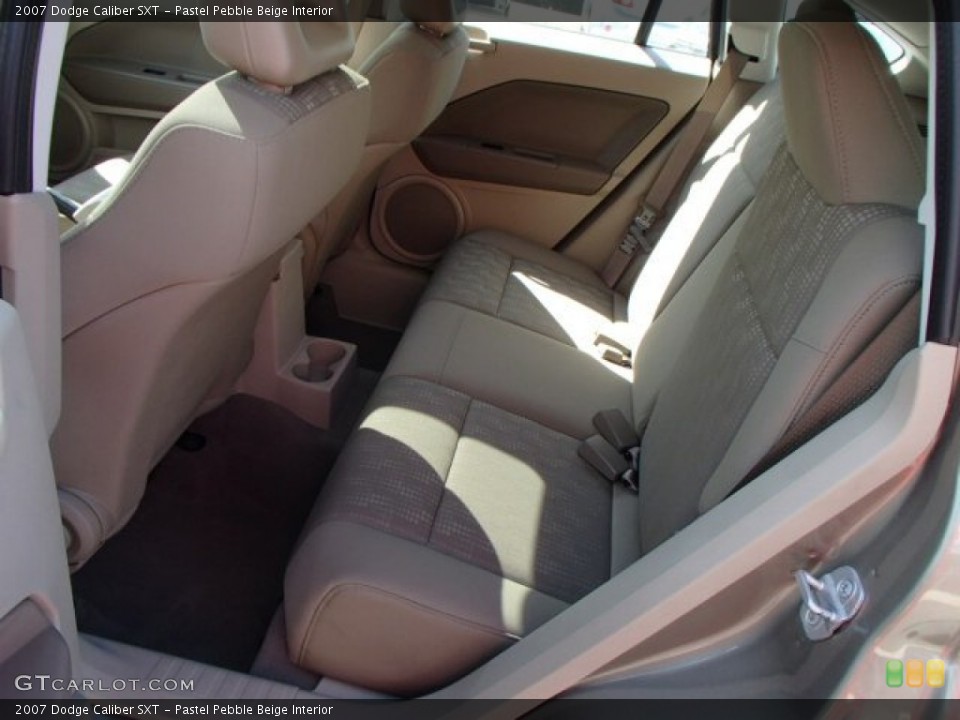 Pastel Pebble Beige Interior Rear Seat for the 2007 Dodge Caliber SXT #80680484