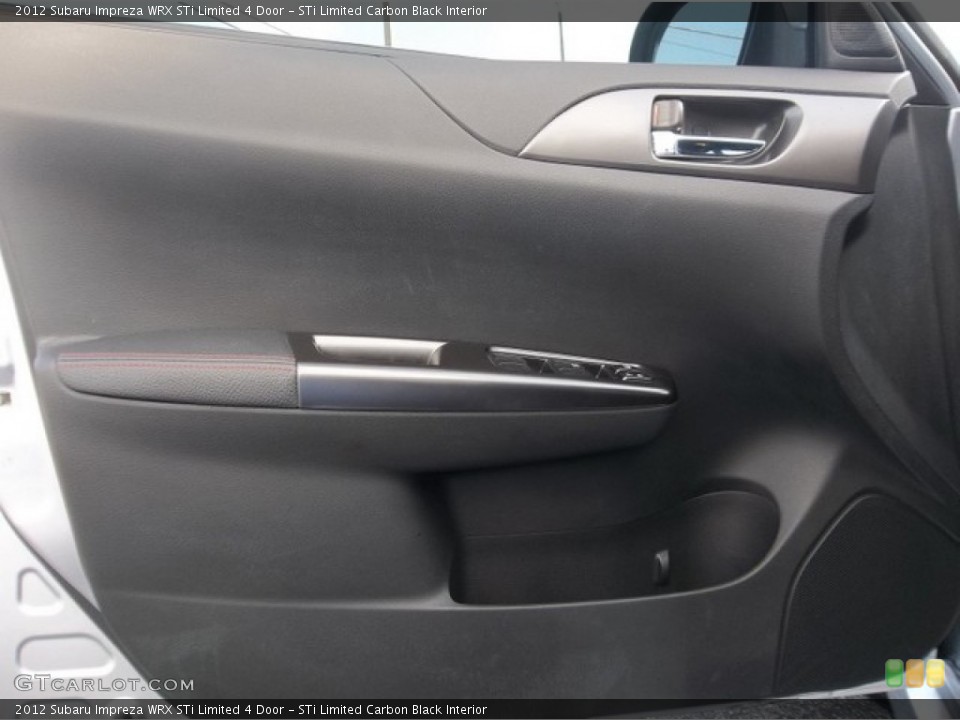 STi Limited Carbon Black Interior Door Panel for the 2012 Subaru Impreza WRX STi Limited 4 Door #80680616