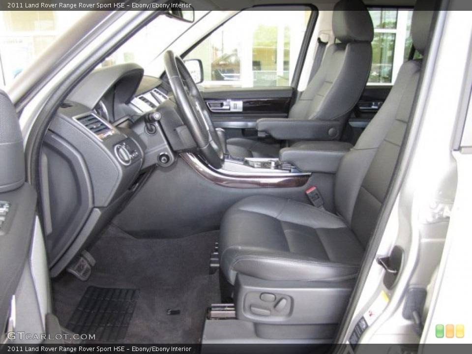 Ebony/Ebony Interior Photo for the 2011 Land Rover Range Rover Sport HSE #80681434