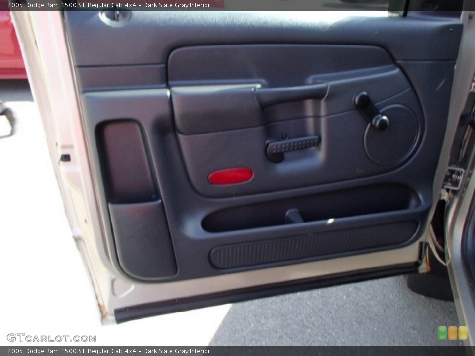 Dark Slate Gray Interior Door Panel for the 2005 Dodge Ram 1500 ST Regular Cab 4x4 #80681528