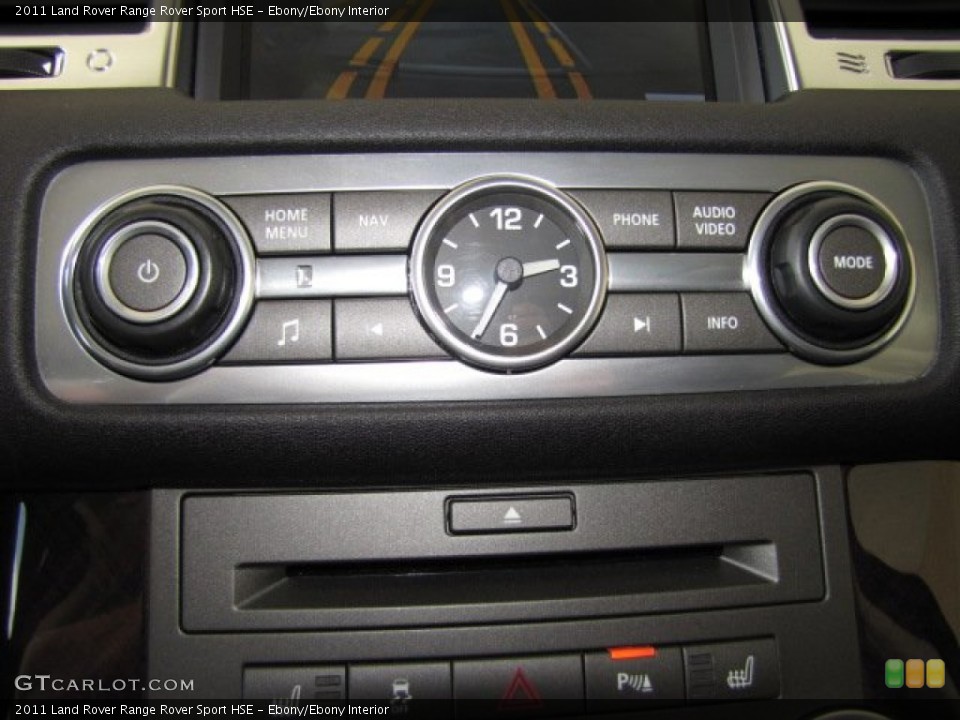 Ebony/Ebony Interior Controls for the 2011 Land Rover Range Rover Sport HSE #80682204