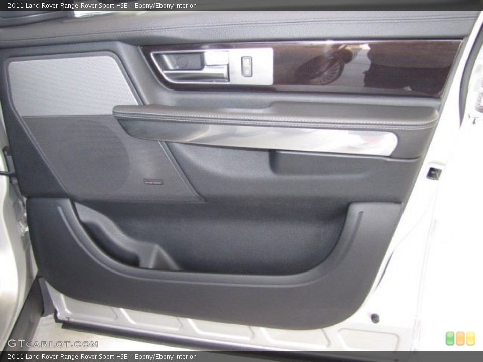 Ebony/Ebony Interior Door Panel for the 2011 Land Rover Range Rover Sport HSE #80682492