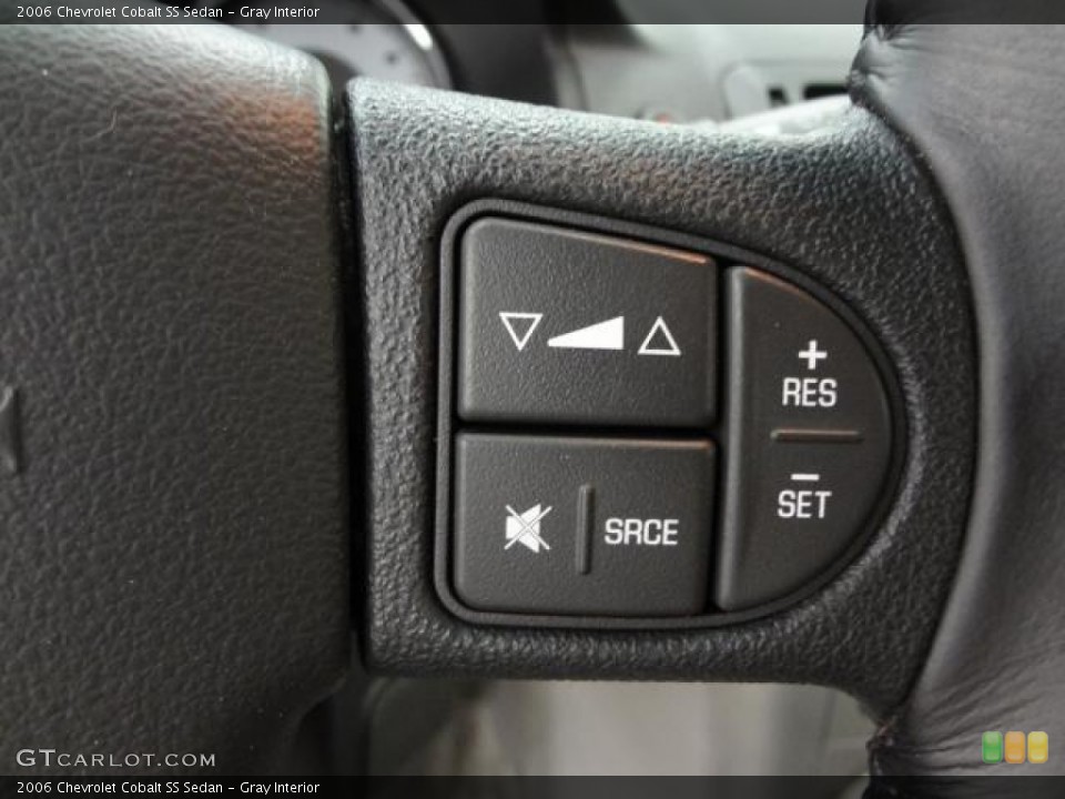 Gray Interior Controls for the 2006 Chevrolet Cobalt SS Sedan #80682517