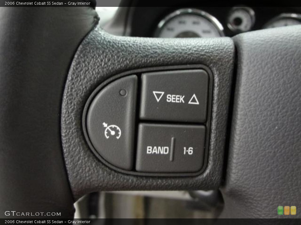 Gray Interior Controls for the 2006 Chevrolet Cobalt SS Sedan #80682538