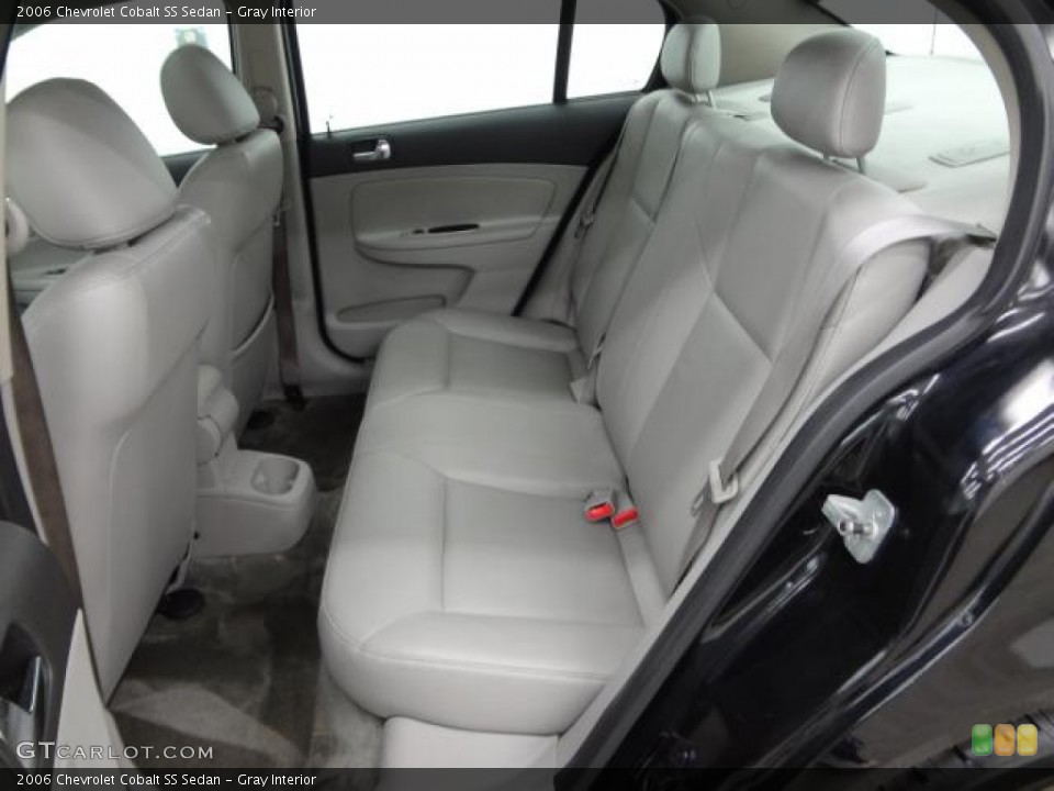 Gray Interior Rear Seat for the 2006 Chevrolet Cobalt SS Sedan #80682699