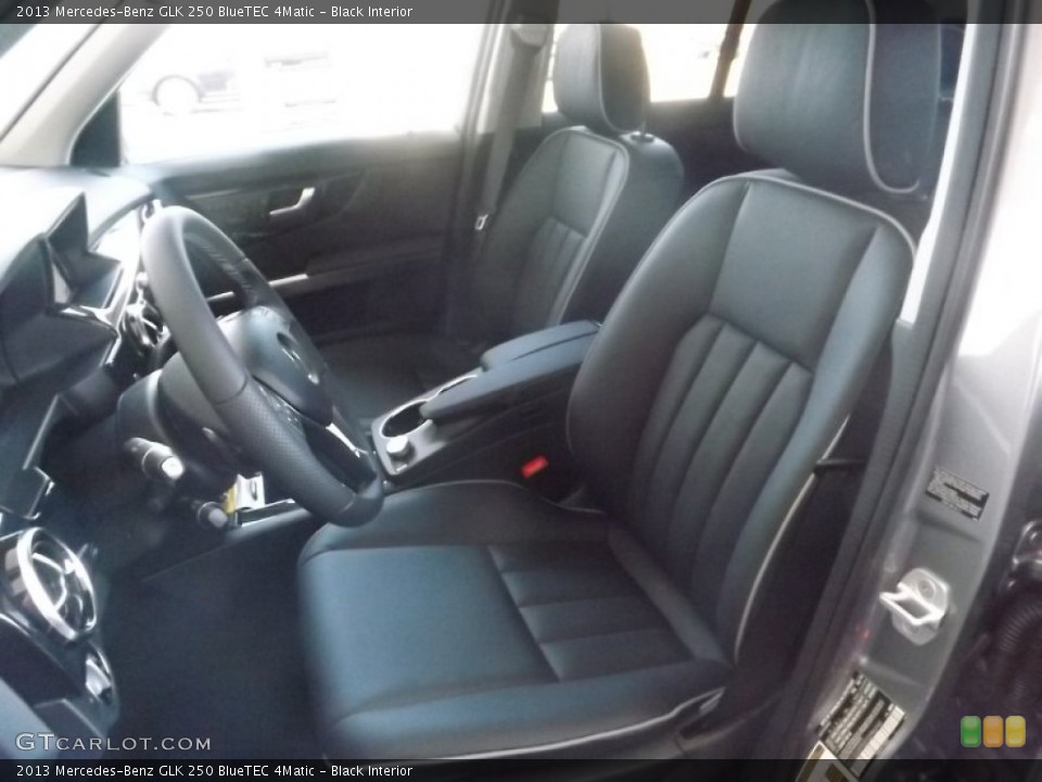 Black Interior Front Seat for the 2013 Mercedes-Benz GLK 250 BlueTEC 4Matic #80686384