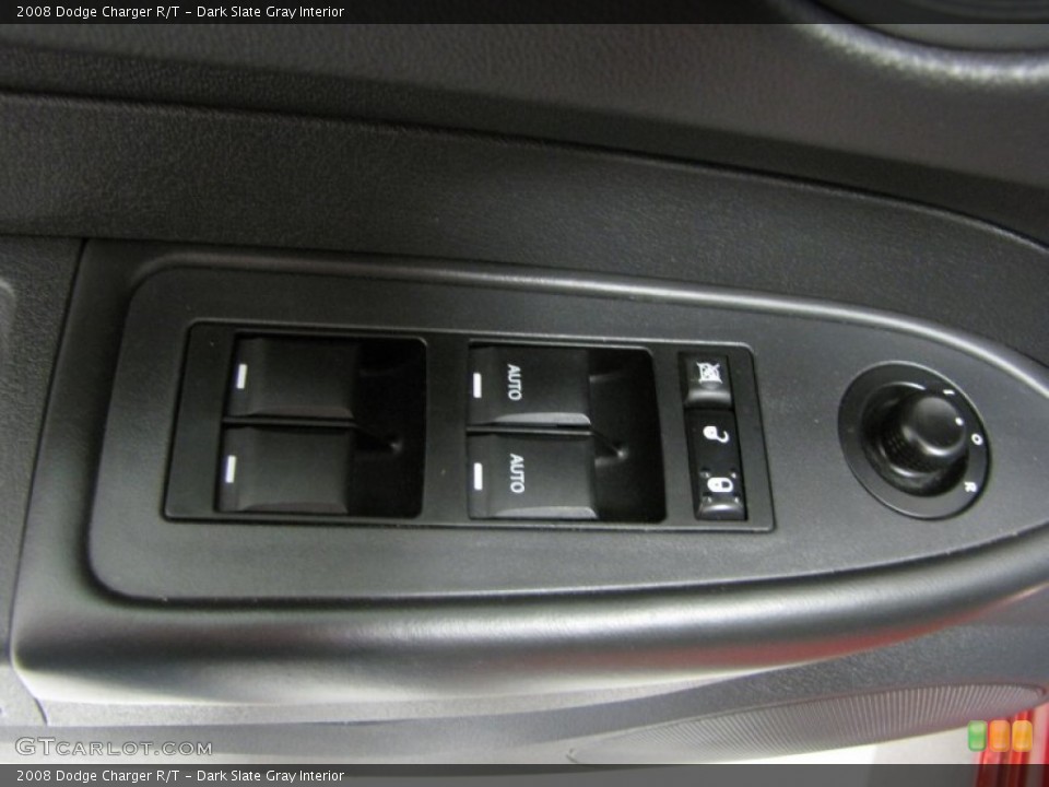 Dark Slate Gray Interior Controls for the 2008 Dodge Charger R/T #80688546