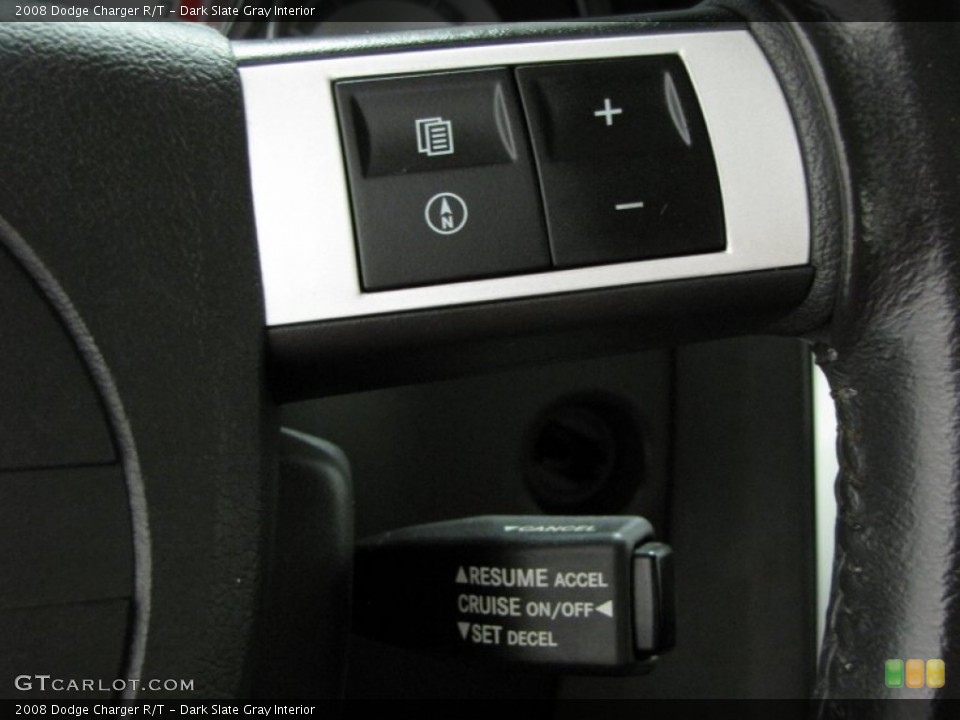 Dark Slate Gray Interior Controls for the 2008 Dodge Charger R/T #80688686