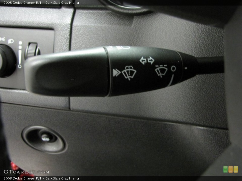 Dark Slate Gray Interior Controls for the 2008 Dodge Charger R/T #80688707